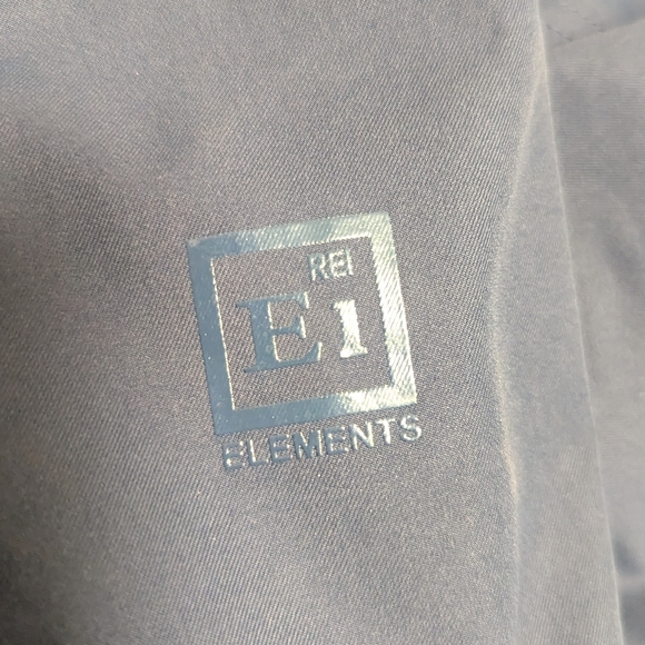 REI Co-op Belltown Rain Jacket Blue storm color Women's size M - Picture 5 of 6